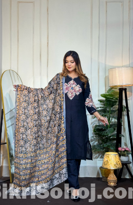 Digital Print Three Piece